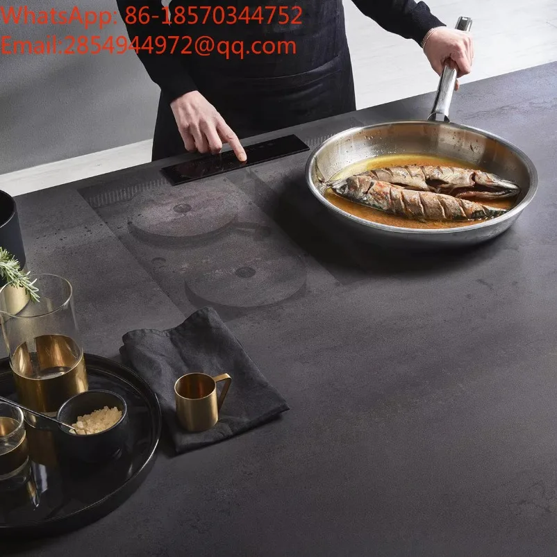 2026     Hidden Rock Slab Induction Concealed Furnace Embedded 1-4 Multi-head Furnace Infrared Electromagnetic