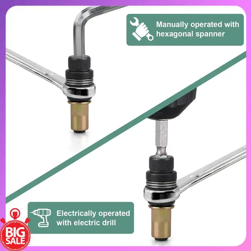 Big Deal Rivet Nut Tool Set M3-M10 For Manual & Electric Drill Operations, Ideal For Mounting & Repairs