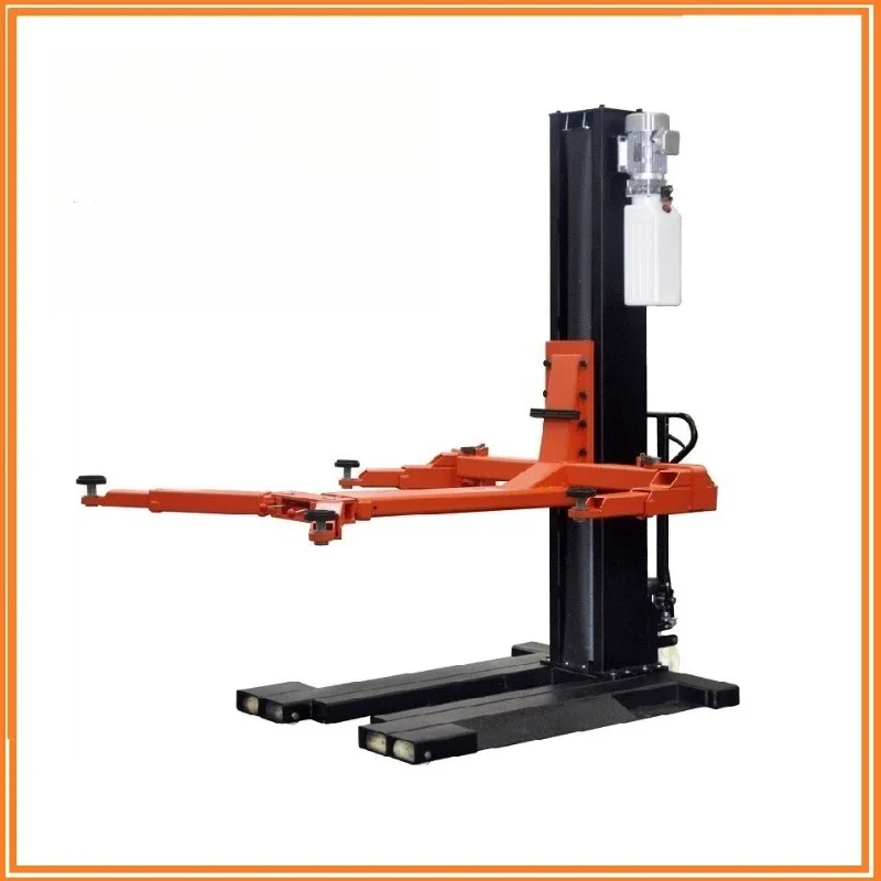 Single column mobile lift