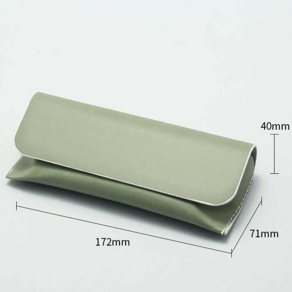 Portable PU Leather Glasses Case Anti-compression Solid Color Sunglasses Protective Box Hard Shell Unisex Glasses Box Women - view 6
