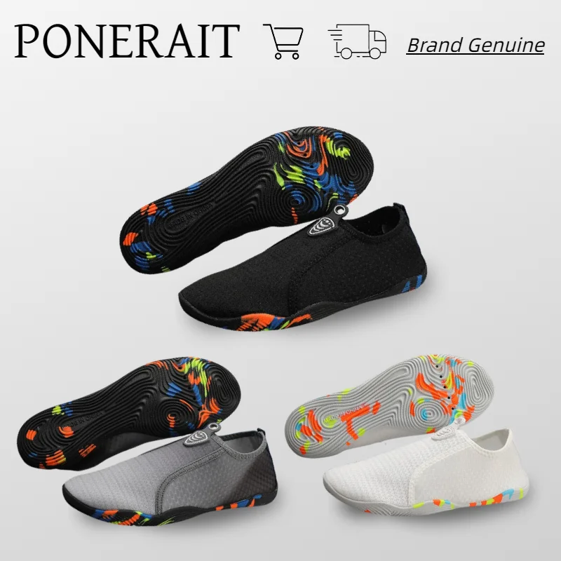 

Quick-Dry Flexible water shoes men Soft beach shoes man Summer Casual Men's slippers Couple Water Sports barefoot sneaker