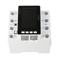 KWS-306 for Tuya WIFI Intelligent HD Color Screen 3-Phase 4-Wire DIN-Rail Multifunction Voltage Current Power Meter APP Control