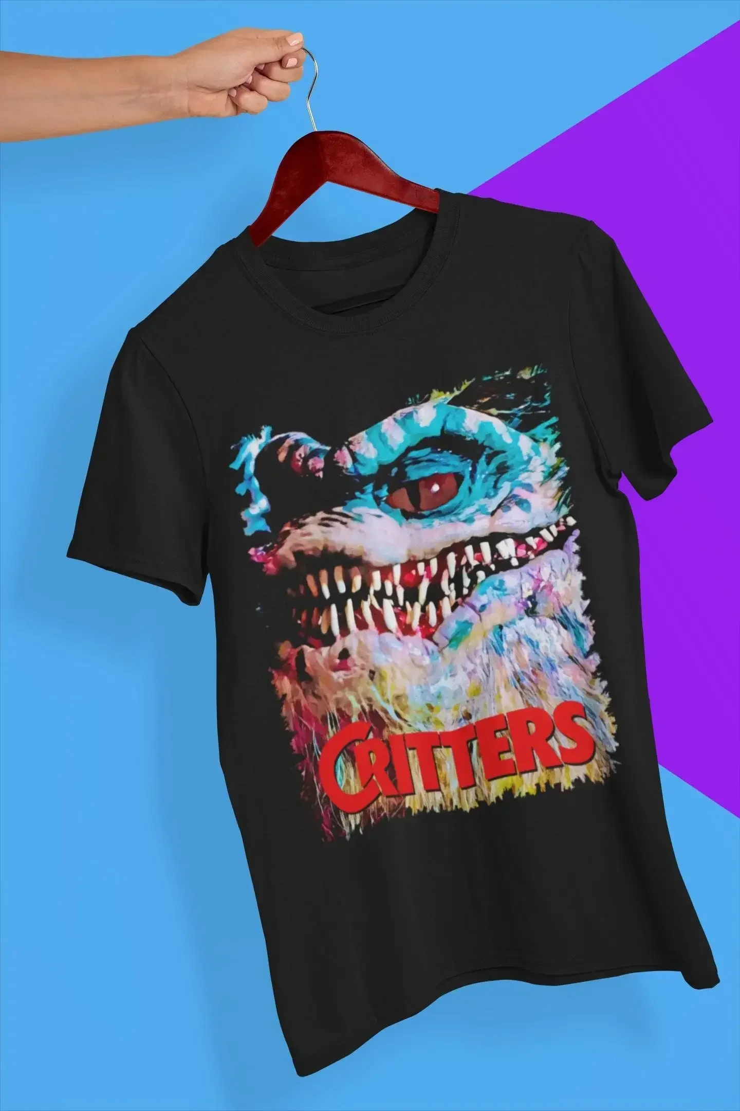 Critters Movie T Shirt Horror Fan For Her Him Nostalgia Clothing Holiday