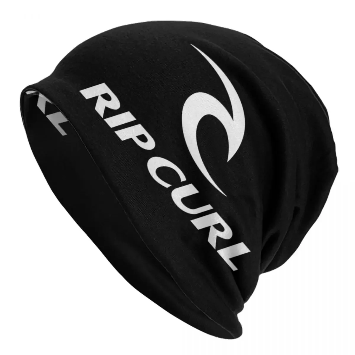 

Rip Curl Logo Warm Knitted Cap Fashion Bonnet Hat Autumn Winter Outdoor Beanies Hats Unisex Thermal Pullover Hat