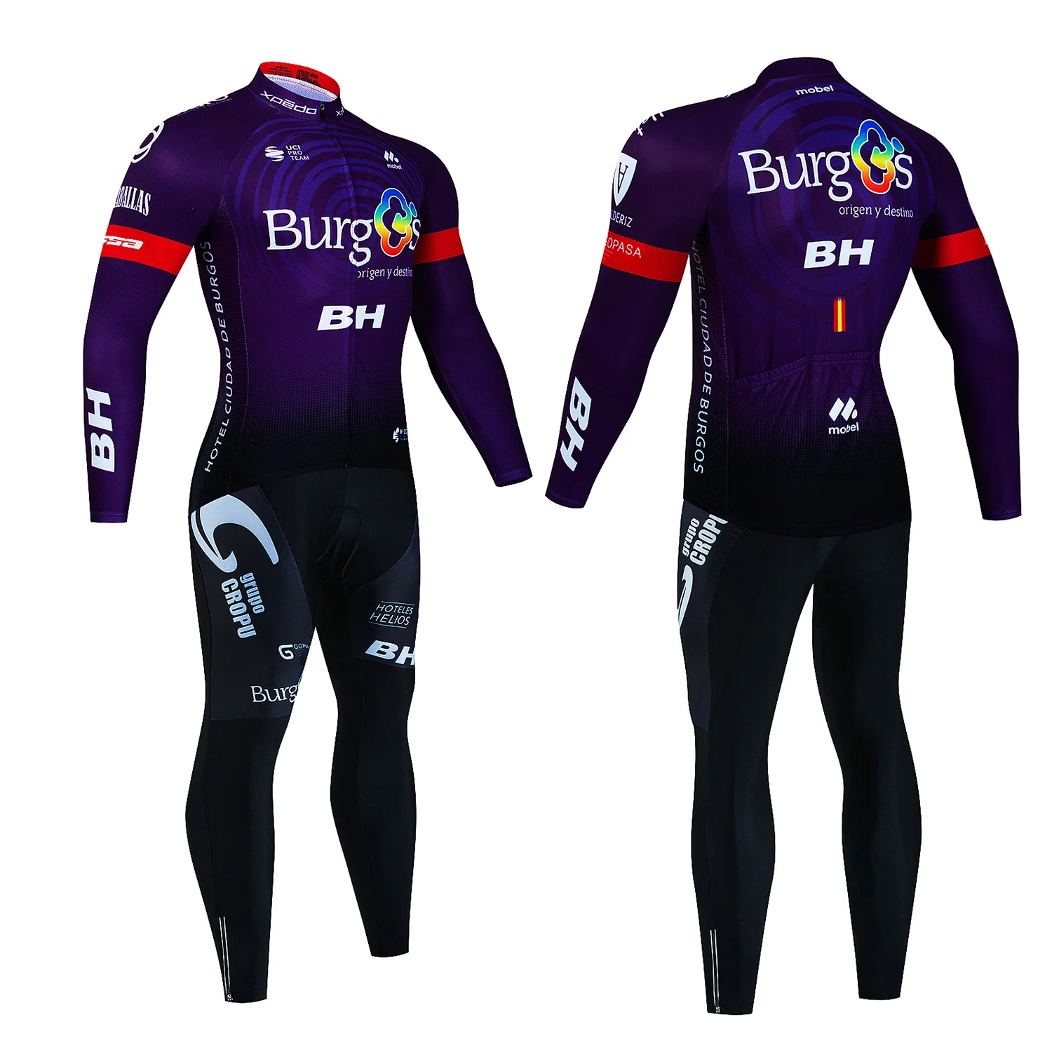 BH Team Herbst Radfahren Jersey Set Fahrrad Sportwear MTB Maillot Ropa Ciclismo Rennrad Uniform Langarm Bicicleta Kleidung ﻿ – Detail 6