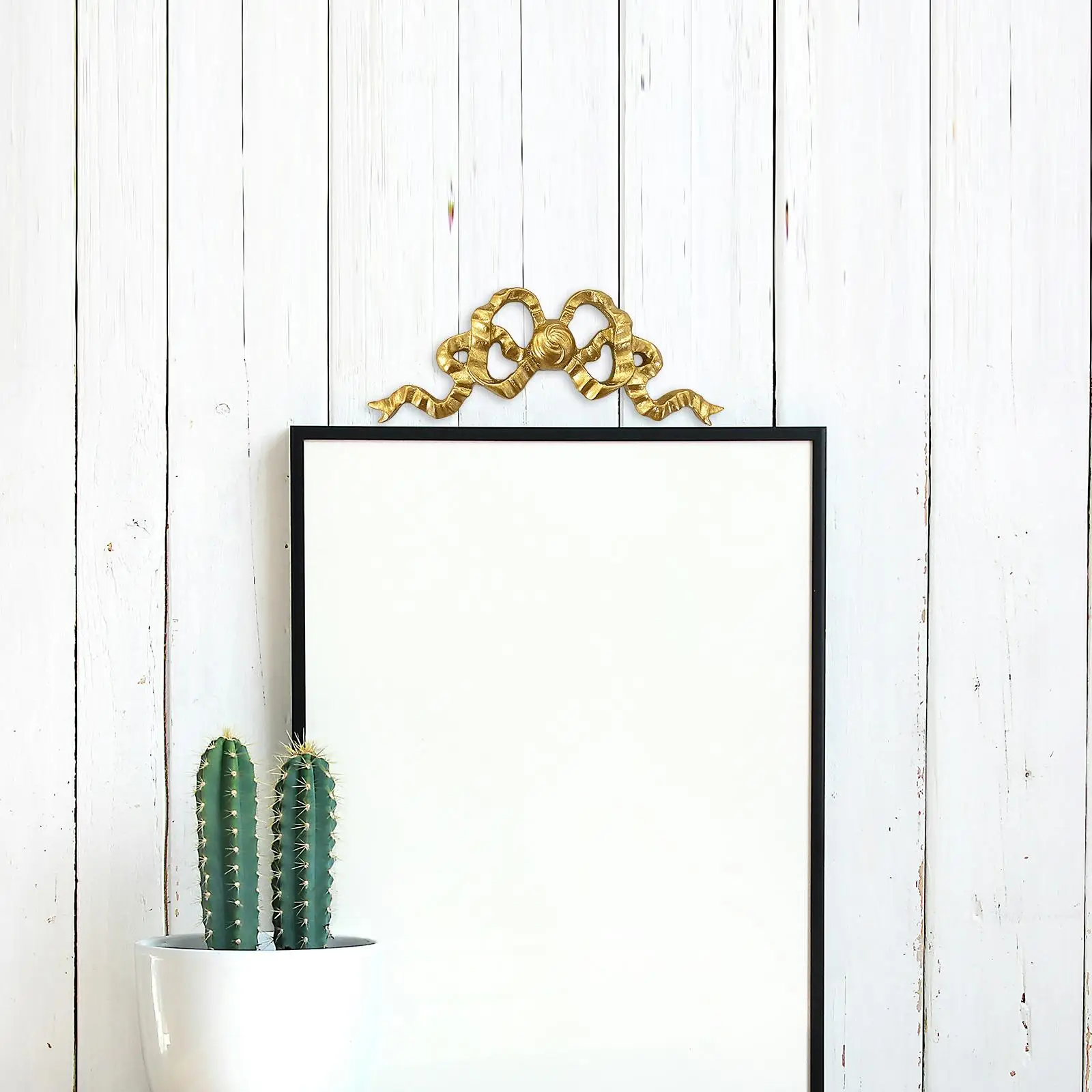 Bow Knot Wall Hanging Decor Decorative Wall Sculpture Ornament Bow Decoration for Porch Mirror Photo Frame Bedroom Entrance — zdjęcie 4