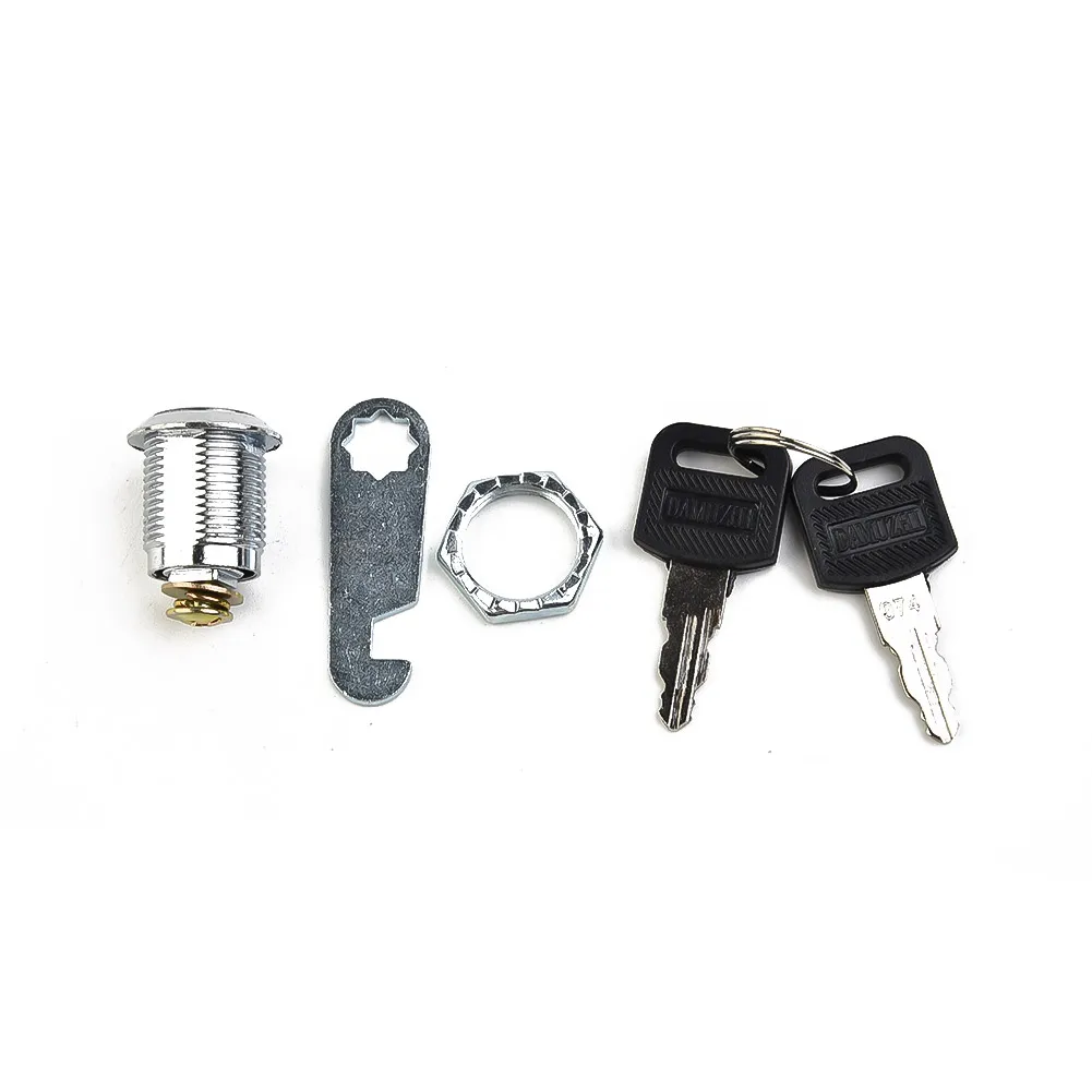 5PC/Set 16/20/25/30mm Cam Mailbox Lock Door Closing Lever With Keys Drawer Cabinet Mail Box Locker Cupboard 5PC/Set