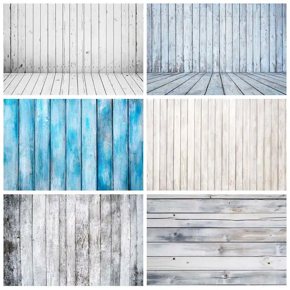 

MOON.QG Wall Wooden Backdrop Wood Photo Backdrop Baby Birthday Photography Background Vintage Wood Cake Smash Floor Portrait