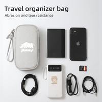 Digital Accessory Storage Bag Portable Waterproof Double Layers Bags For Suzuki Grand Vitara SX4 Swift Jimny Kizashi