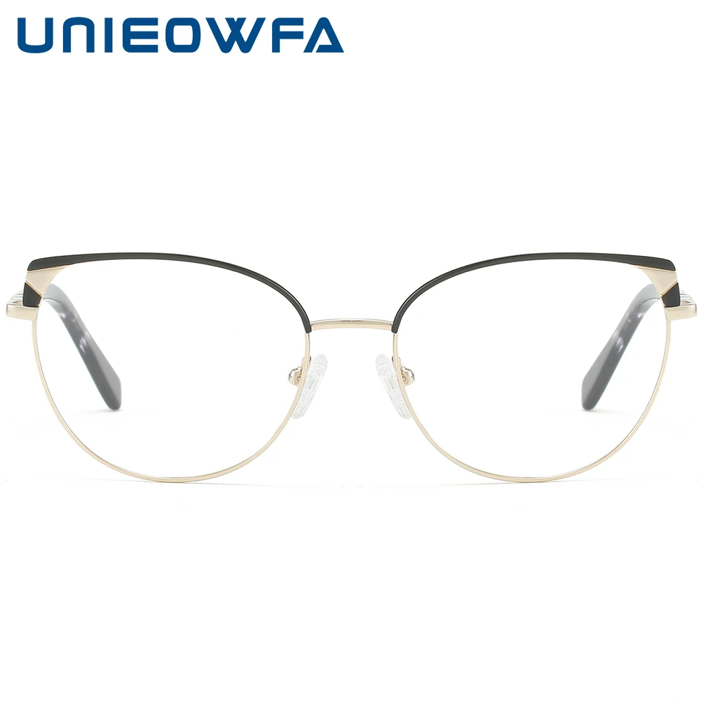 Cat Eye Prescription Glasses Women Optical High Myopia Eyeglasses Ladies Multifocal Progressive Bifocal Spectacles Female Brand