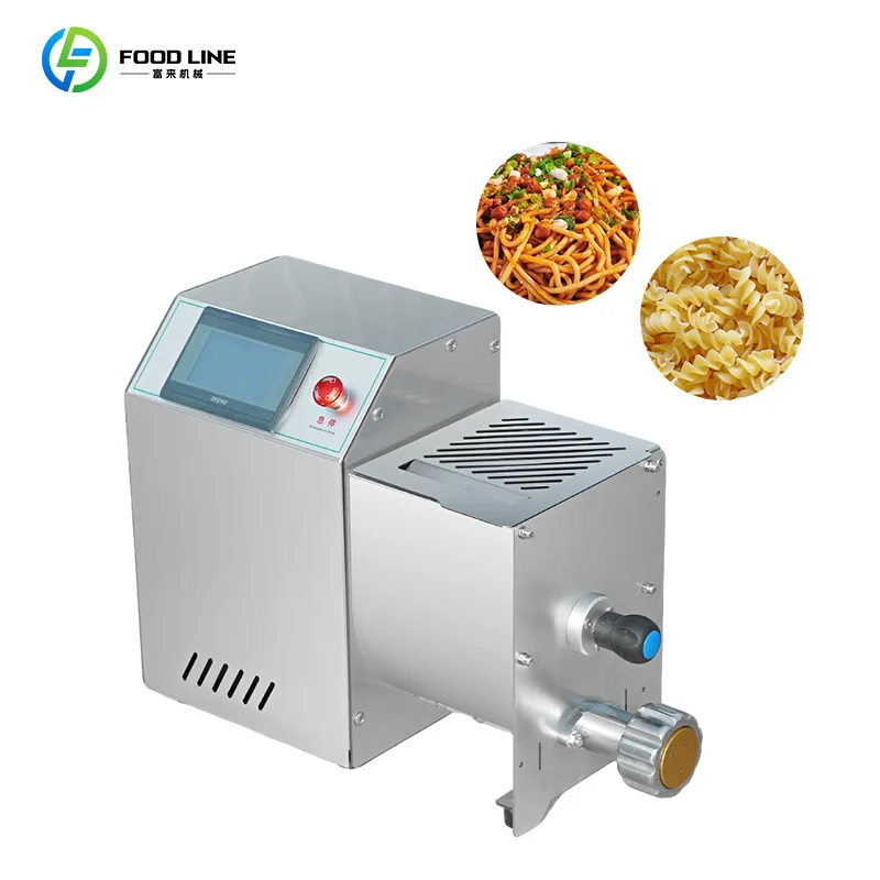 Pasta Making Machine Production Line Twin Screw Extruder Macaroni Pasta Machine Macaroni Making Machine Parts Customized