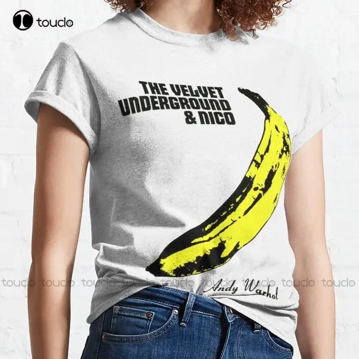 

New The Velvet Underground' Classic T-Shirt Golf Shirts For Men Cotton Tee Shirt S-3Xl Unisex