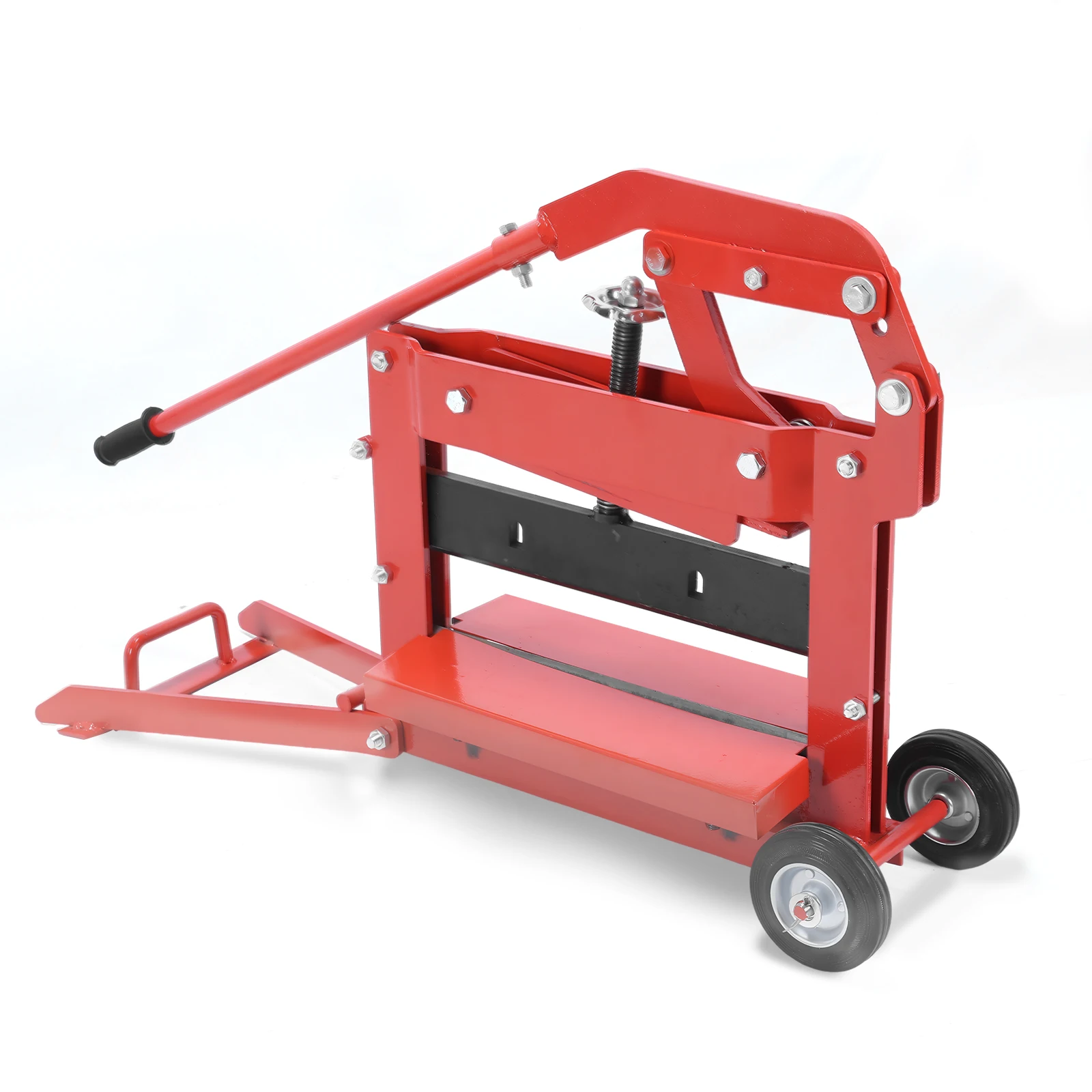 

Block Brick Cutting Machine with Wheels Block Splitter Cutter Pavers Tool 0-11.8in Cutting Thickness for Slotting Granite Marble