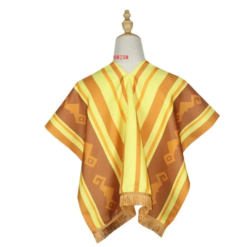 أزياء أنيمي فيلم سحر مادريجال برونو التأثيرية للأطفال كاميلو للجنسين للهالوين كرنفال حفلة الكبار عباءة الملابس معطف MN1