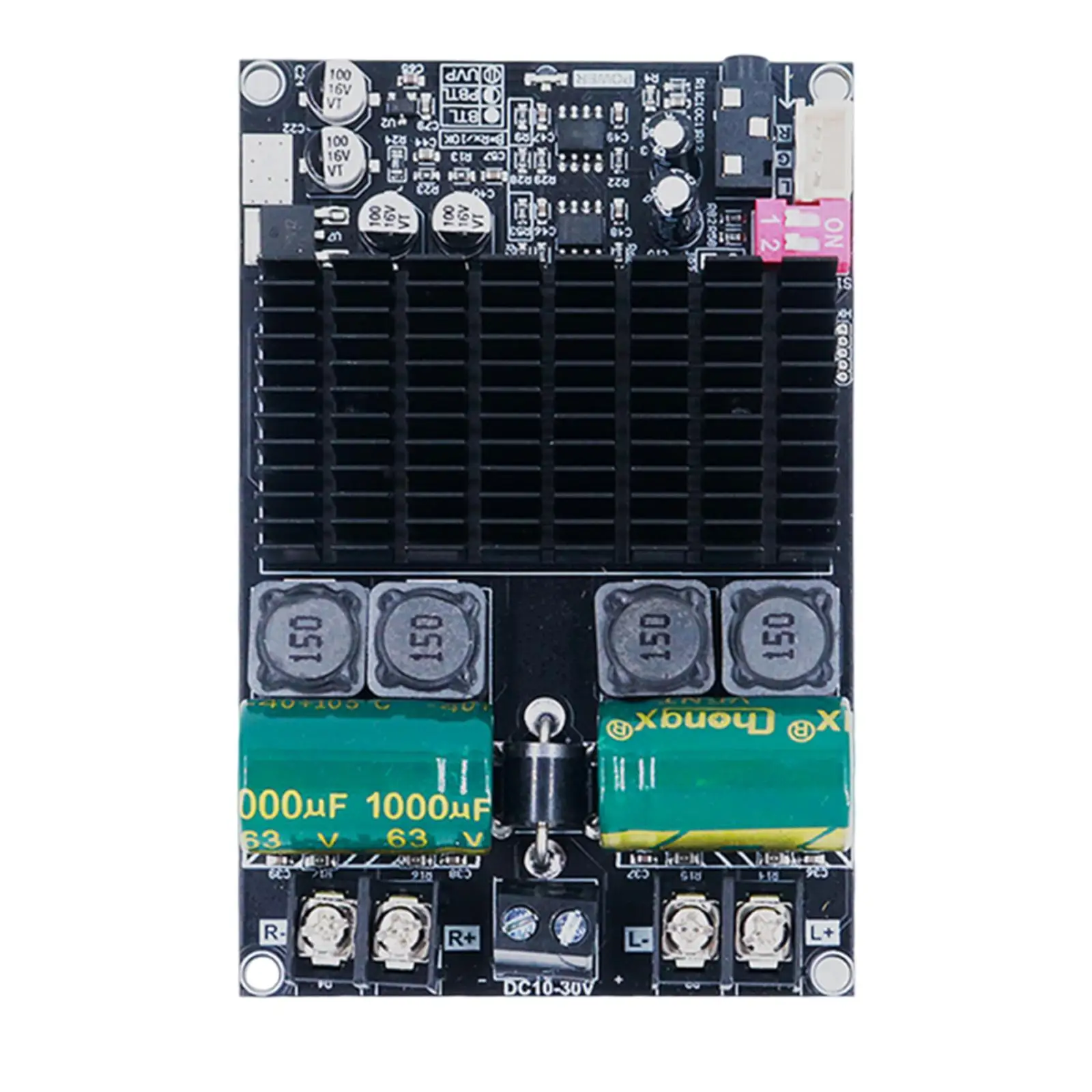 placa-amplificadora-100wx2-dois-canais-10-30v-200w-canal-Unico-mono-em-ponte