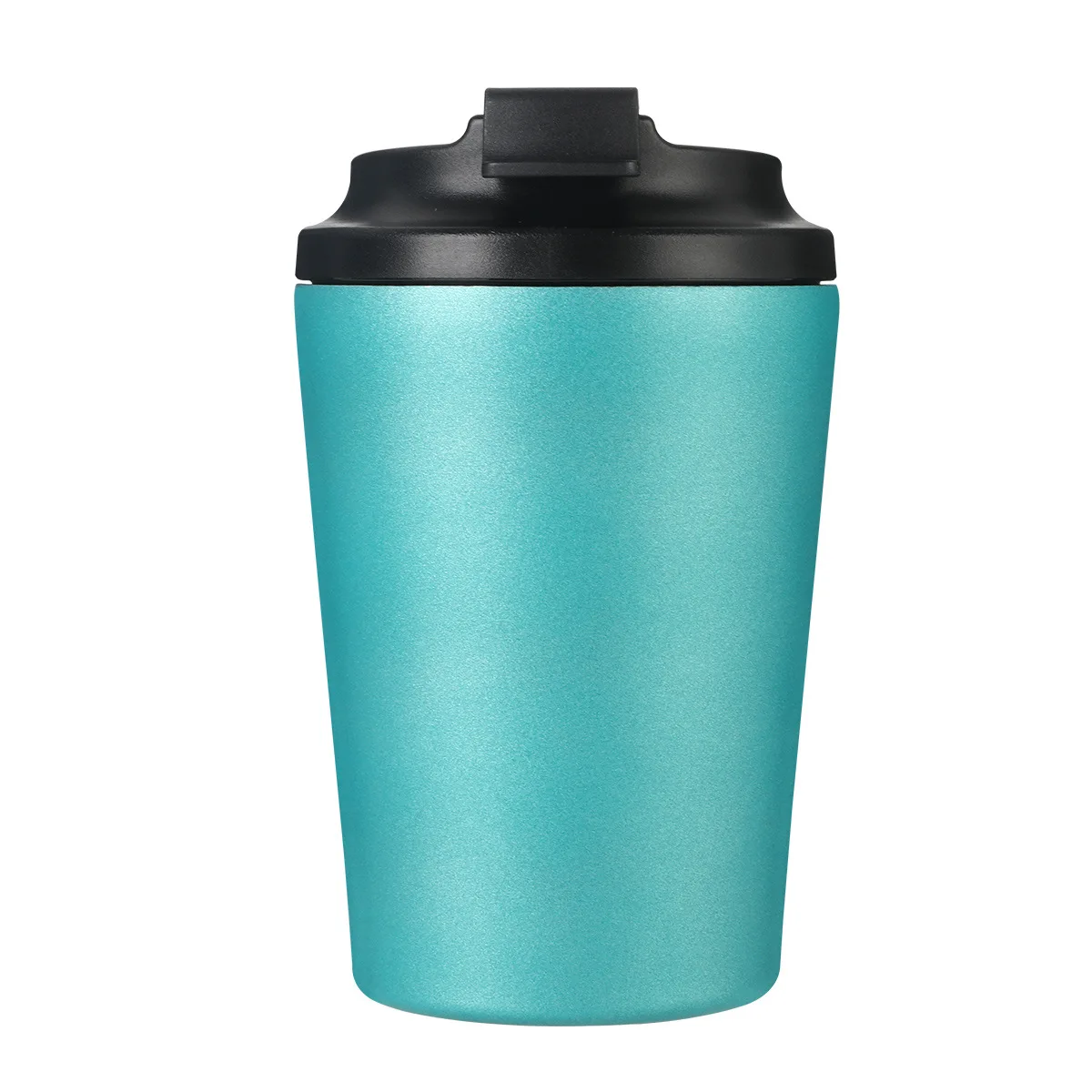 350ML Creative 304 Stainless Steel Travel Mug Coffee Mug Double Wall Vacuum Insulated Tumbler Wide Mouth Tea Cup with Lid