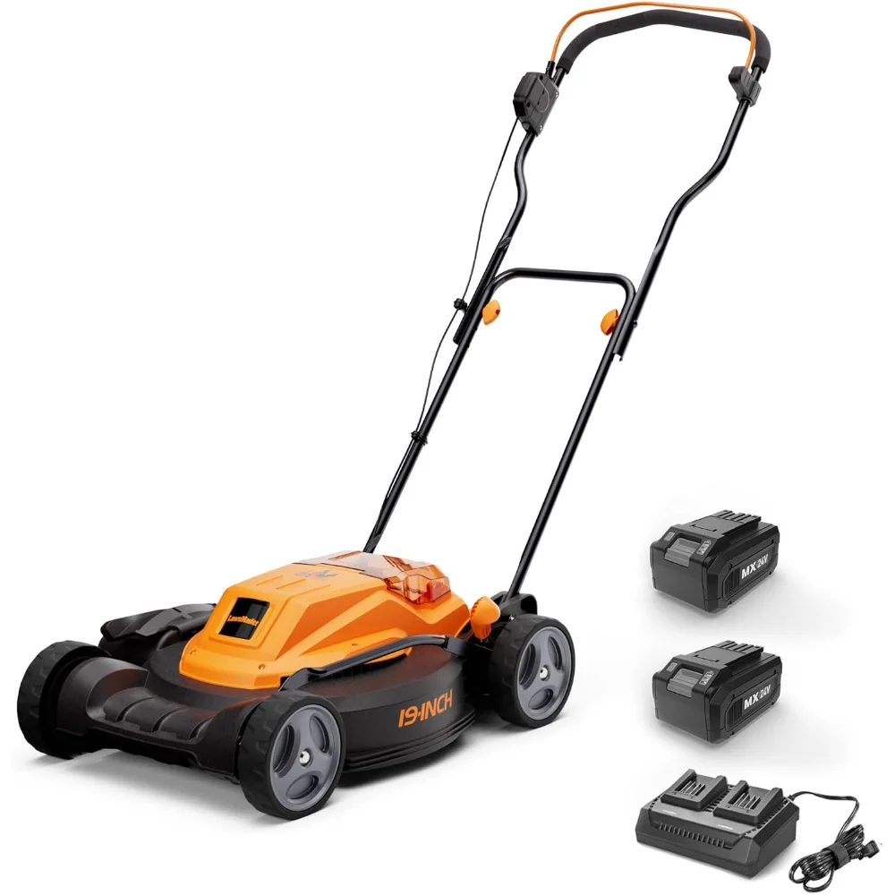 CLMF4819X 48V MAX* 19-inch Brushless Cordless Mower with 2X24V MAX* 4.0Ah Battery and a Dual Charger 6 Cutting