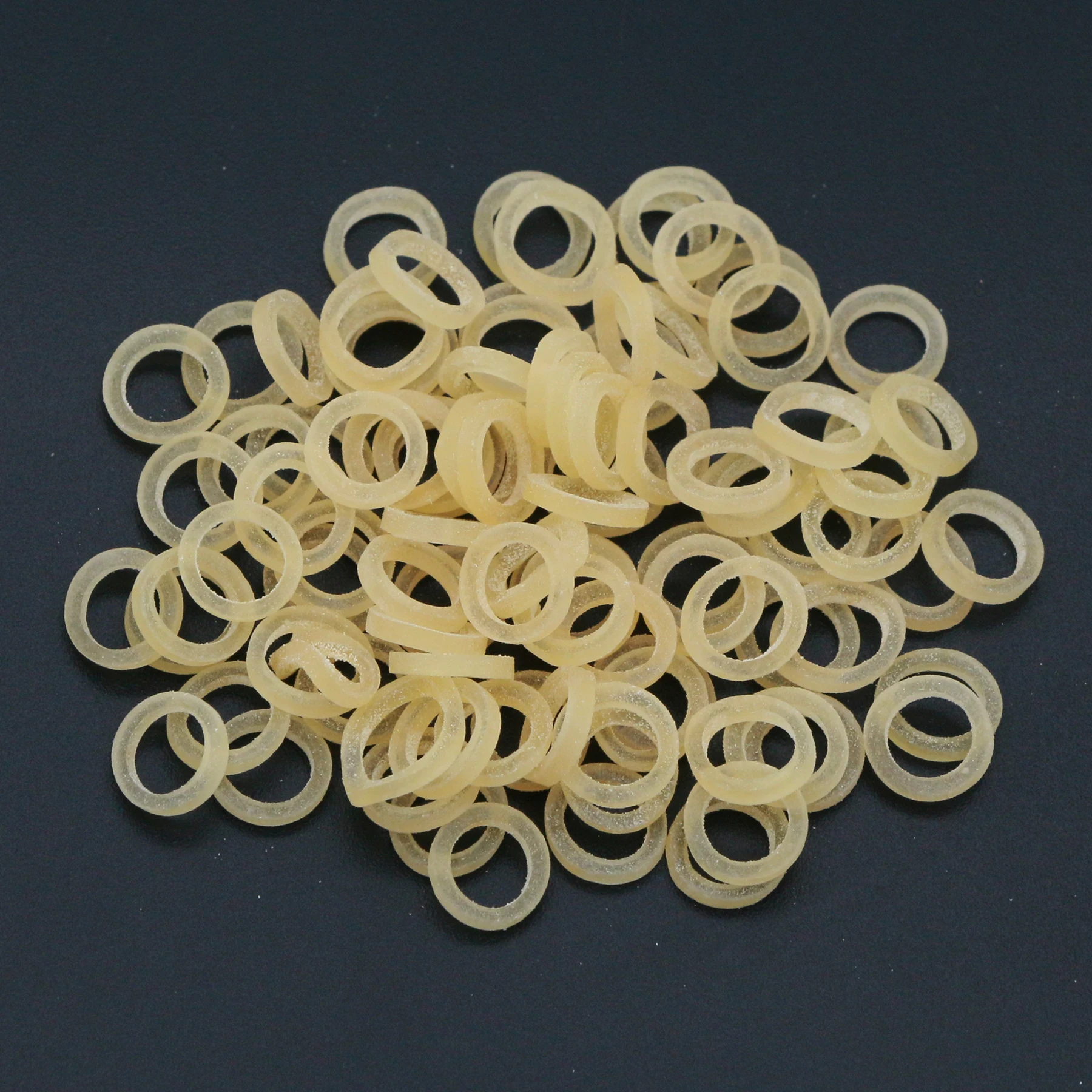 10Bags/1000Pcs Dental Orthodontic Elastics Latex Rubber Bands Use For Brackets Braces 3/16\'\' Rabbit 6.5OZ