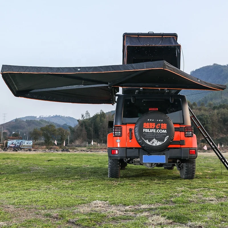 

Custom Outdoor Folding Camping Truck SUV Rooftop Tent Aluminium Hard Shell Triangle Camping Automatic Rooftop Tent