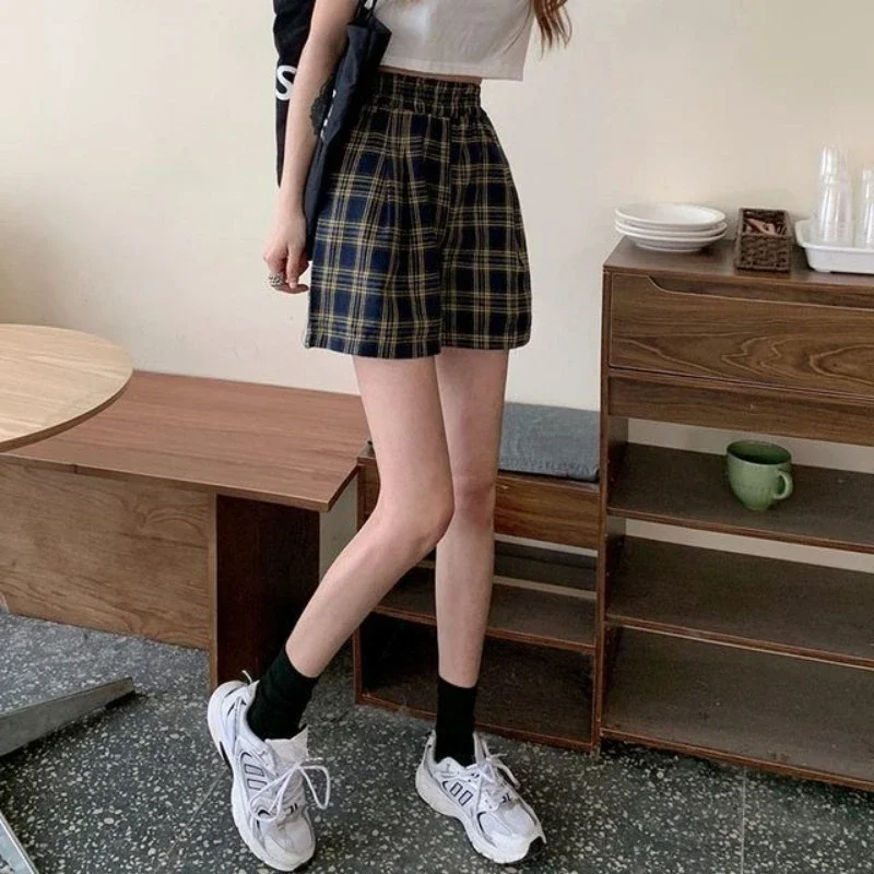 

Спортивные женские шорты для спортзала с высокой талией для бега, спортивные шорты для фитнеса, широкие эластичные шорты для женщин, эластичная уличная одежда, струящаяся одежда