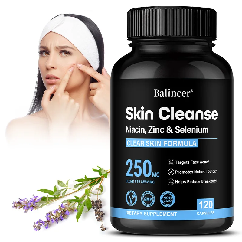 Balincer Selenium Capsules - niacin, zinc,Yeast-Free Antioxidant, Immune & Metabolism Support, Promotes Skin and Joint Health
