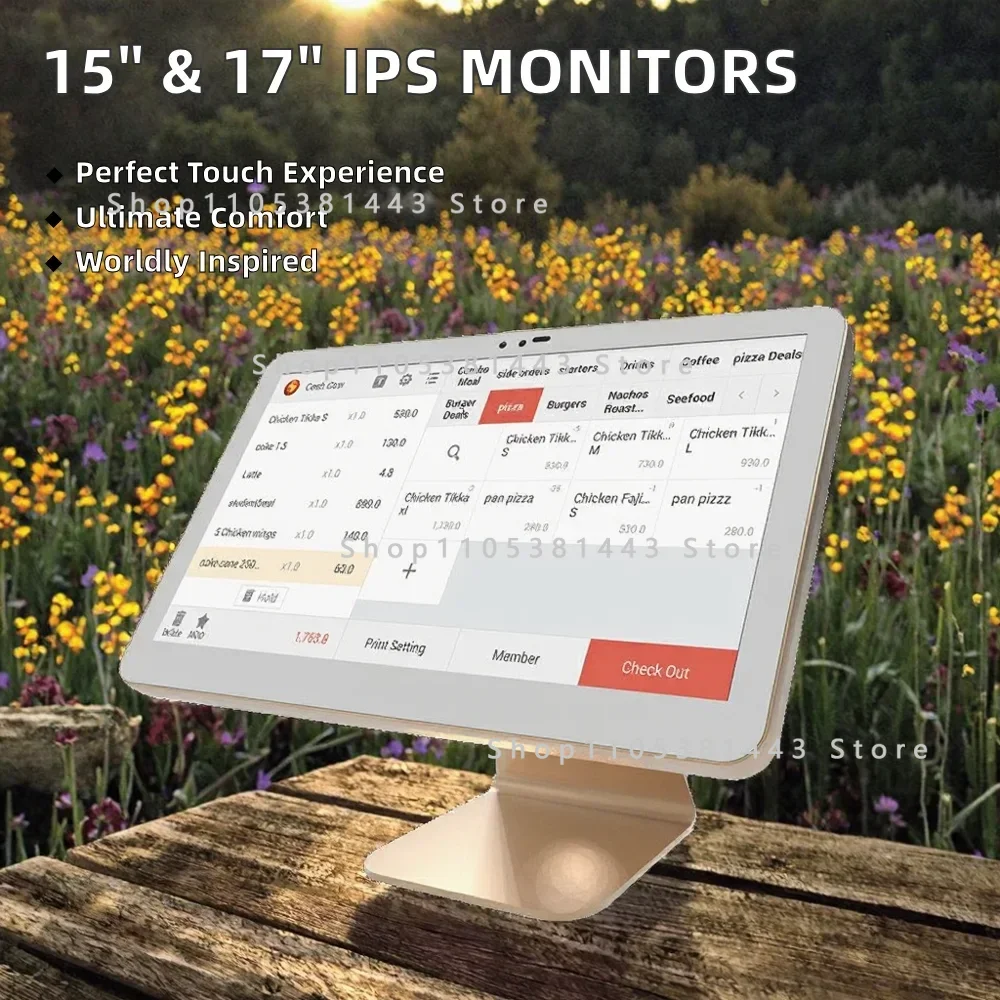 Factory Best-Seller17 Inch POS Touchscreen Industrial IPS Open Frame 15 Inch USB Interface New Stock for Retail And Restaurant