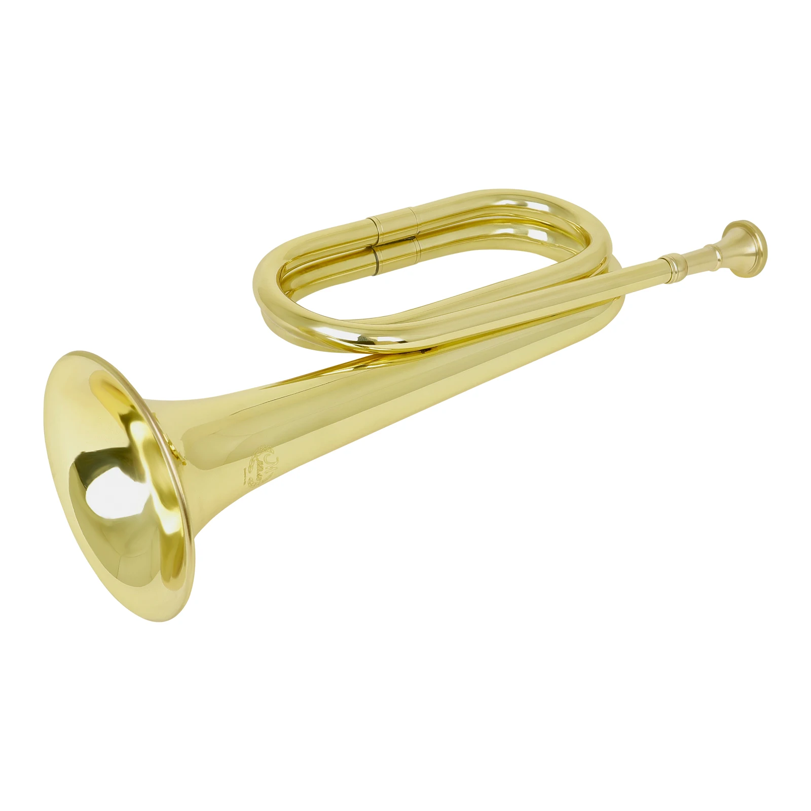 SLADE C-flat Bugle Premium Brass Trumpet Bugle Lightweight Blowing Instrument for Parade and Beginner Training Trumpet Set