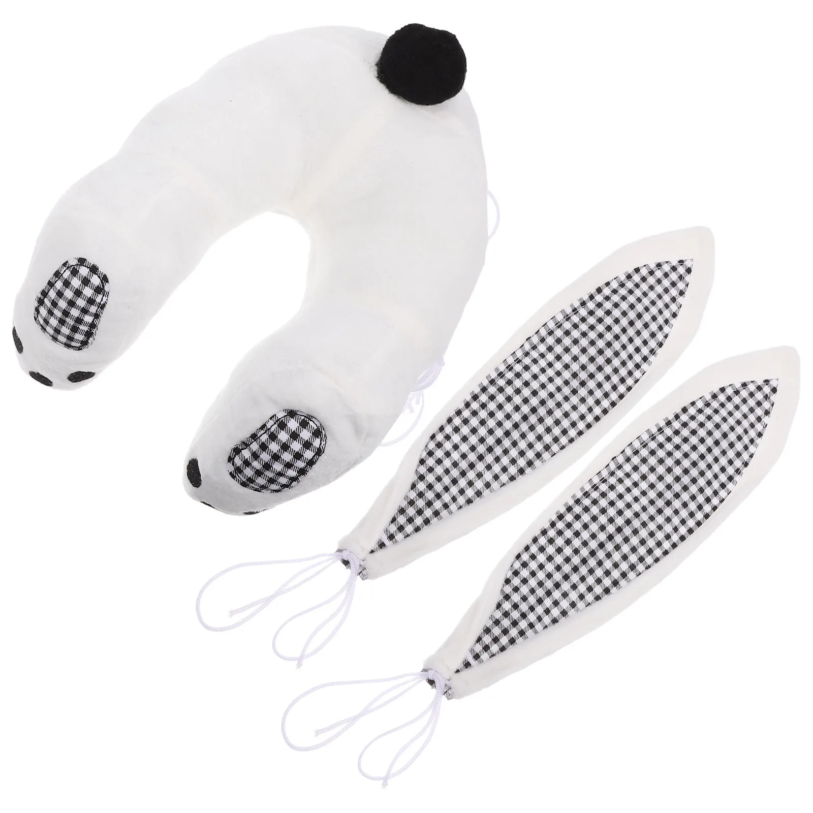 

Набор для творчества: декоративный венок с хвостом и ушками кролика, украшение для Пасхи, весенний декор, праздничные принадлежности