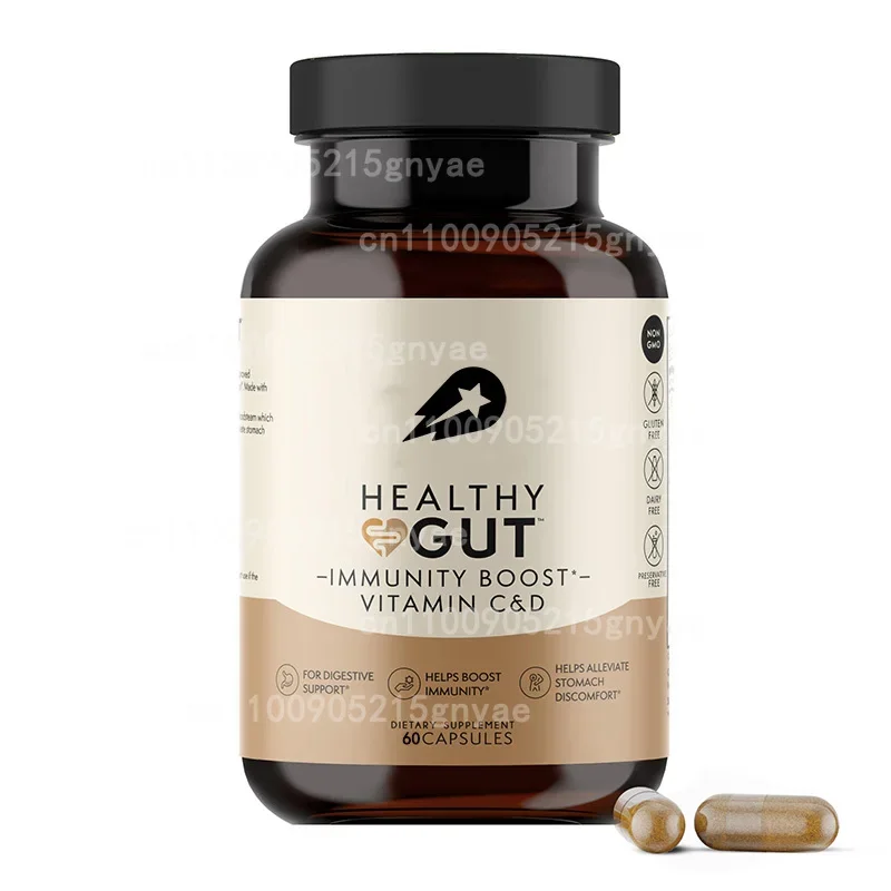 

Male and Female Intestinal Health Supplement - Digestive Health Support Formula, Containing Milk Thistle - Vegetarian Friendly