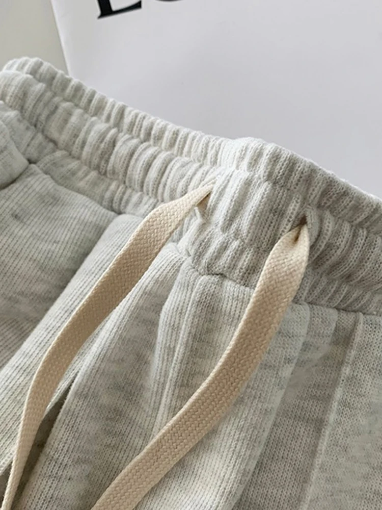 AOSSVIAO 2026 Sommer-Shorts für Damen: Elastische, süße Mädchen-Shorts im koreanischen Stil, Harajuku, schlichte graue Hosen für Studentinnen – Detail 15