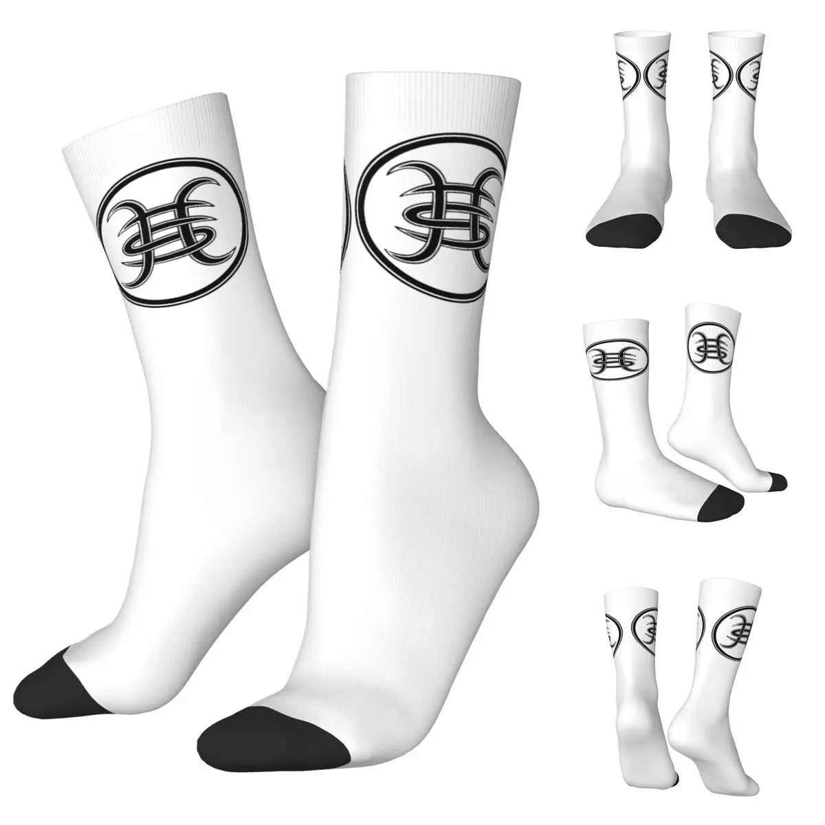 

3D printing cosy Unisex Socks,Windproof Heroes Del Silencio Interesting Four Seasons Socks