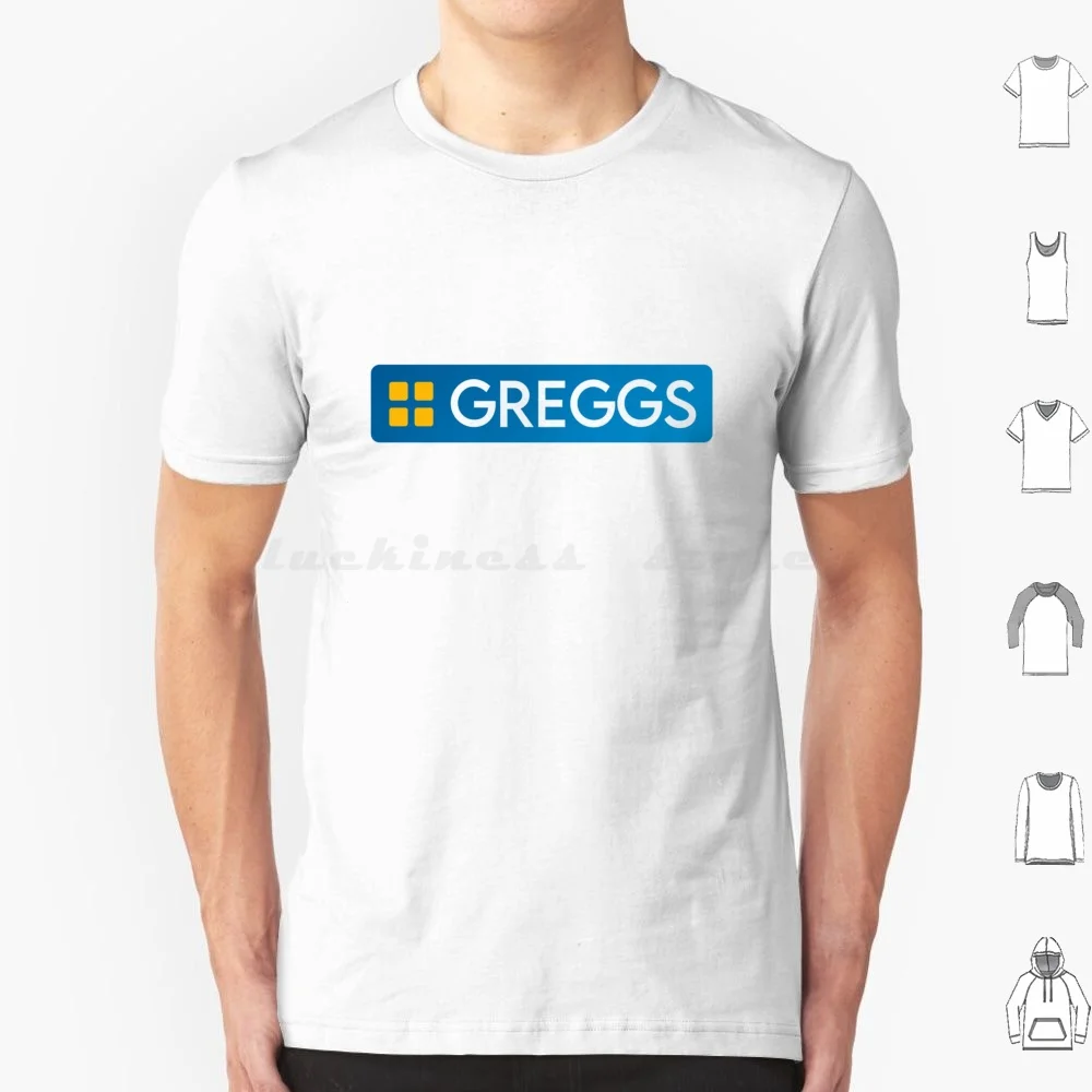 Best Seller-Greggs Essential T-Shirt T Shirt Cotton Men Women Diy Print Gregg Pizza Hut Takeaway Dominos Greg Hirsch Mae Roy