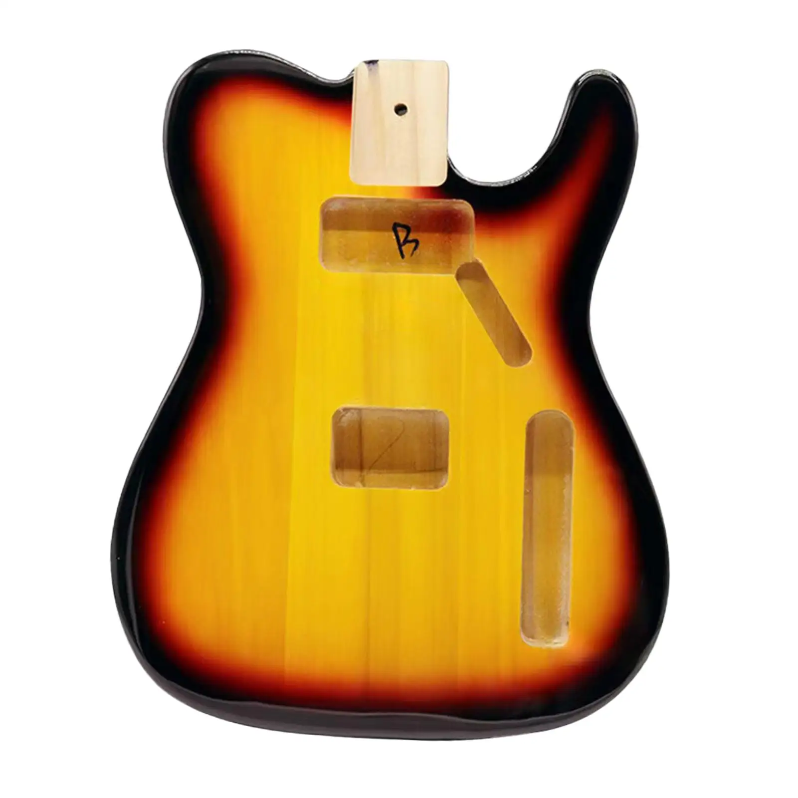 DIY Electric Guitar Body Wood Guitar Assembly for Guitar Neck 5.7cm Luthiers