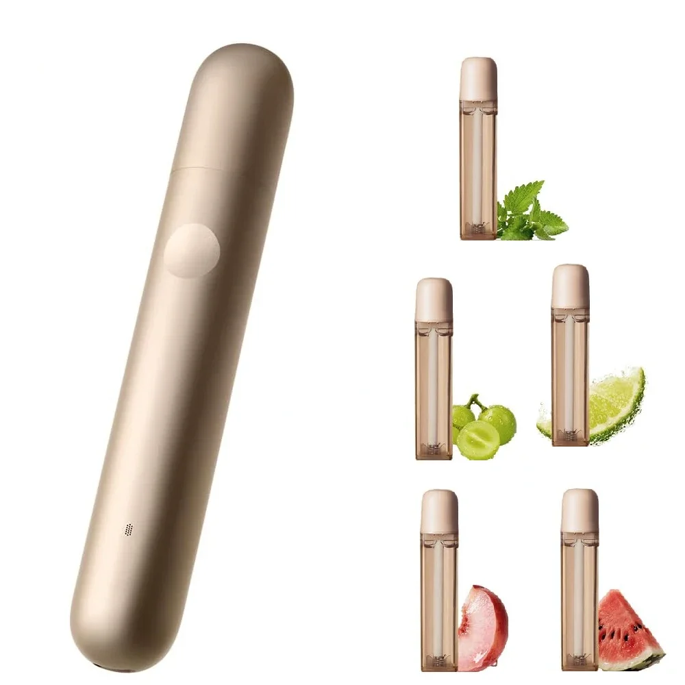 ZDEER PW16 Electric Mouth Spray Freshener Rechargeable Oral Care with 5 Flavor Refill Cartridges for Travel Office Dating
