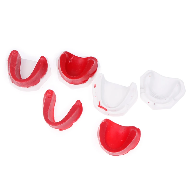 Dentistry Edentulous Gypsum Teeth Model Dental Wax Tooth Model Dental Mould Plaster Base For Studying Teaching Training Practice