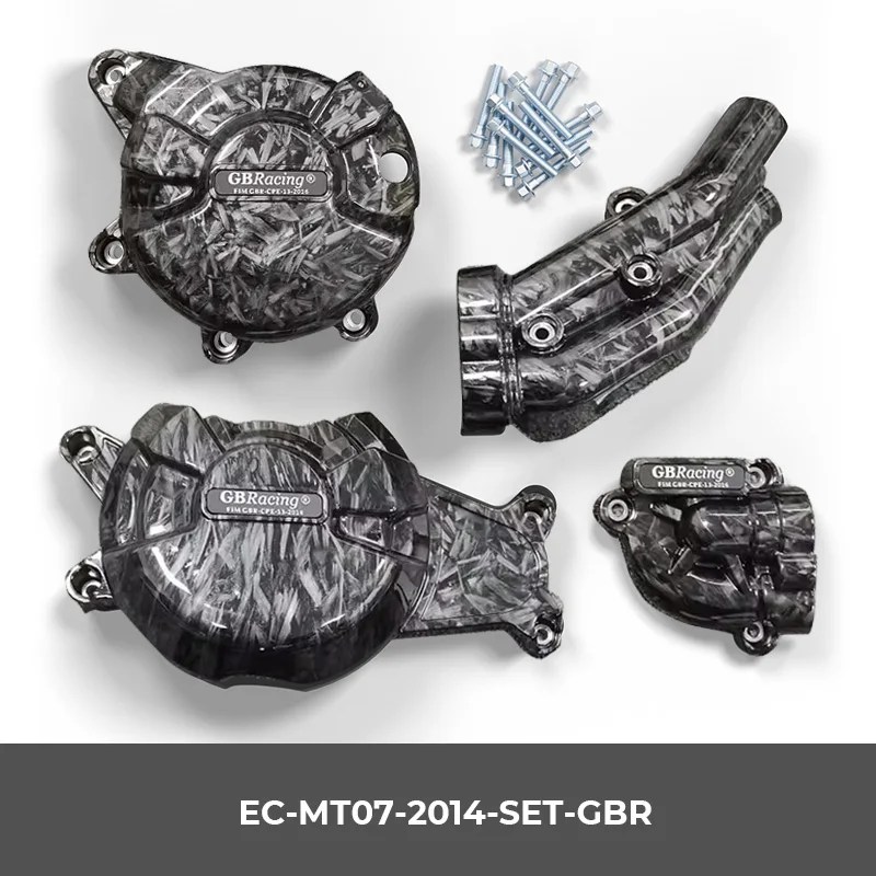 GBRacing Protecteur de moteur de moto pour YAMAHA Ténéré 700 (2019-2024), MT-07/Tracer/FZ-07/XSR700 (2014-2024), YZF-R7(2022-2025)