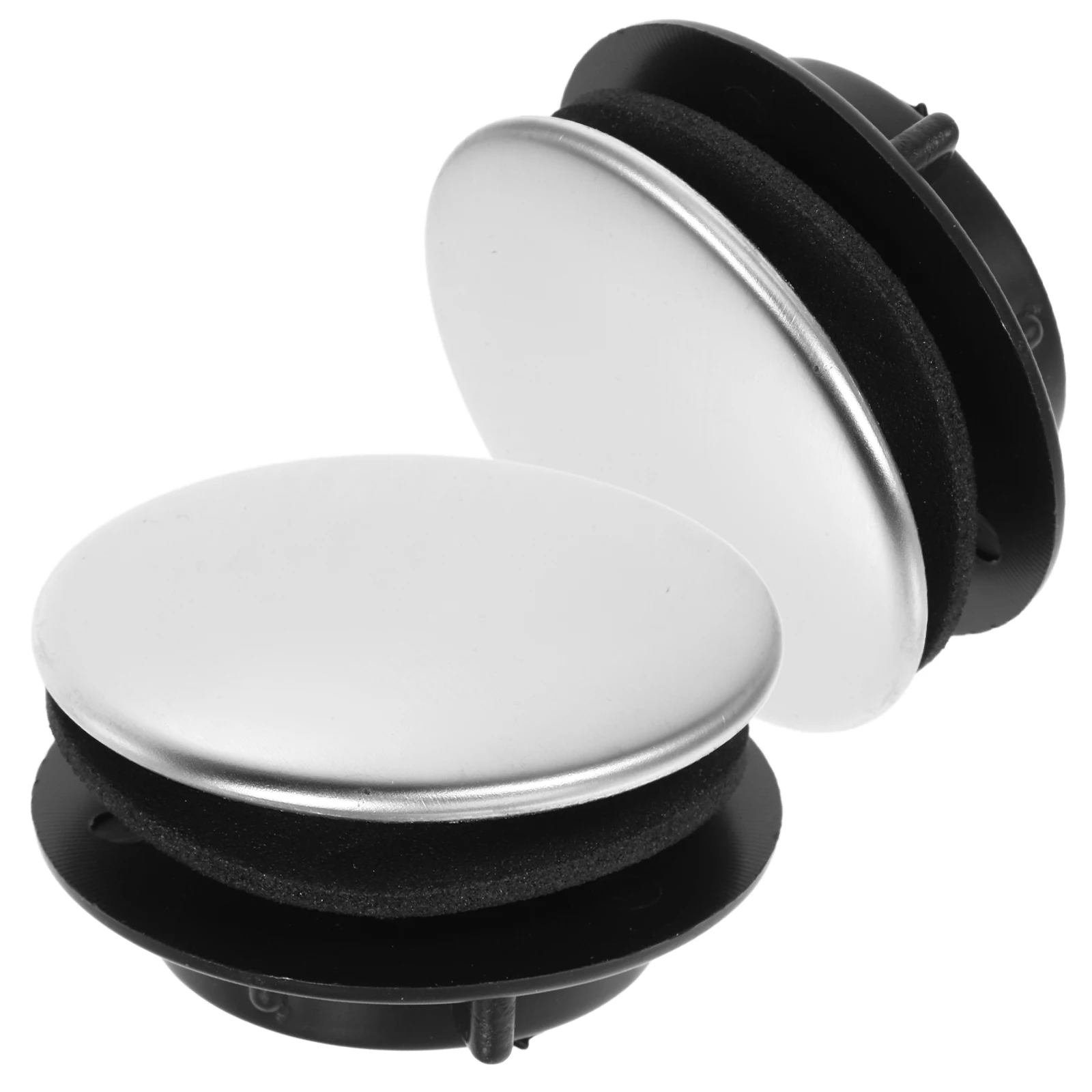 

2pcs Sink Hole Cover Durable Kitchen Bathroom Round Drain Soap Dispenser Secure Fit Easy Installation