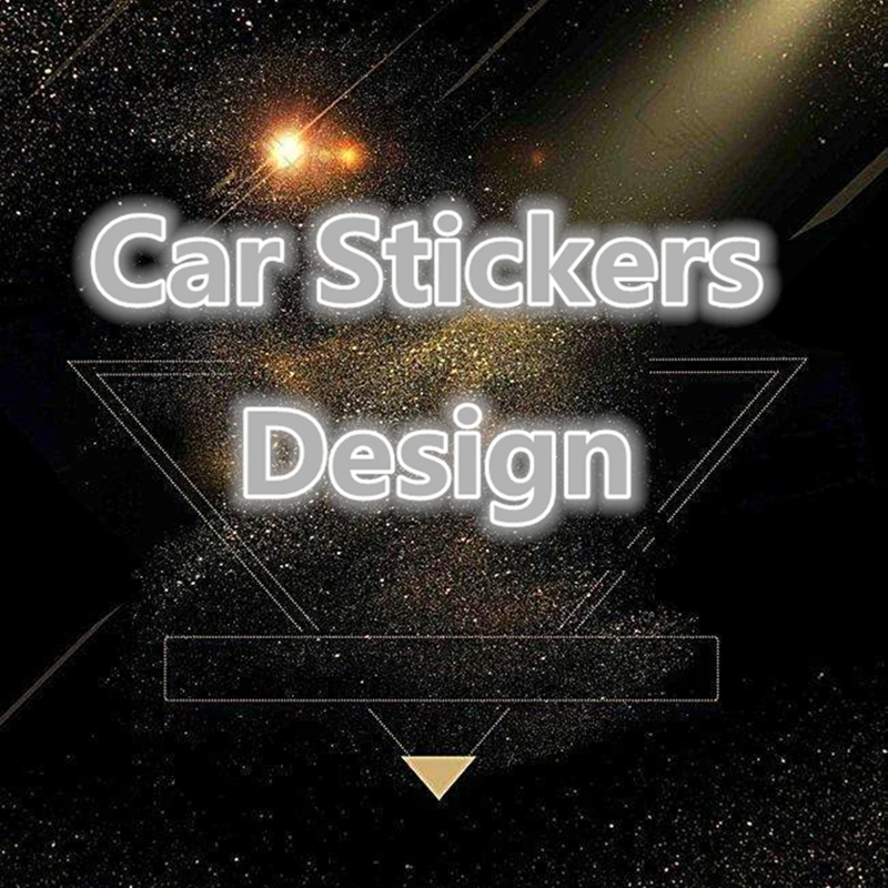 DIY Car Stickers Design Customized VIP