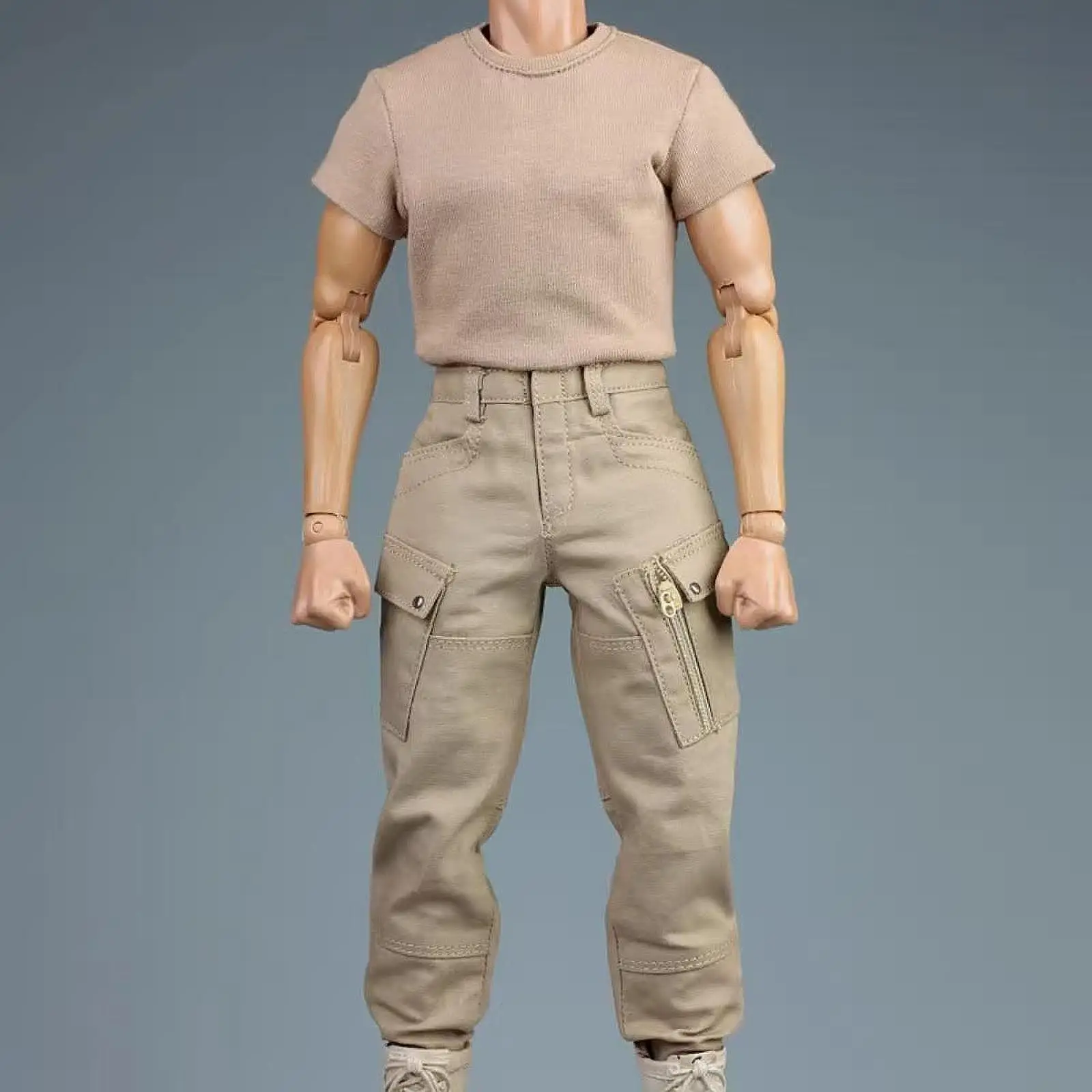 

Mini Doll Costume Trendy Outfit for 1/6 Scale 12 Inch Male Figurines Model Action Figure Clothing Set