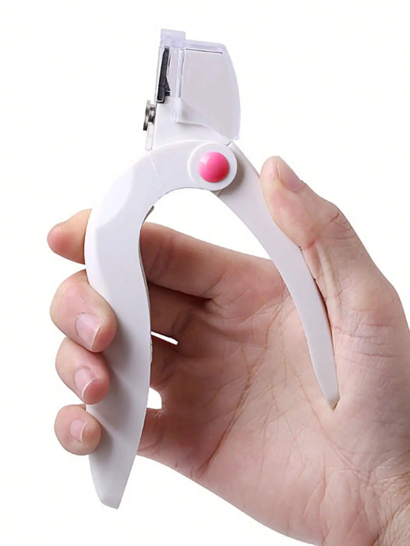 1pc Professional Nail Clippers With Nail Positioning Nail Care Tool, Acrylic Rotary Nail Cutter For Nail Salon And Home Use