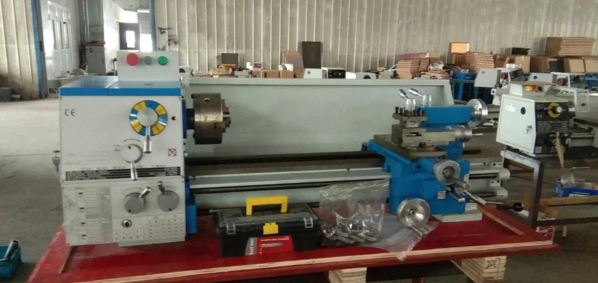 YYHC-mini torno de metal con velocidad variable, CJM280