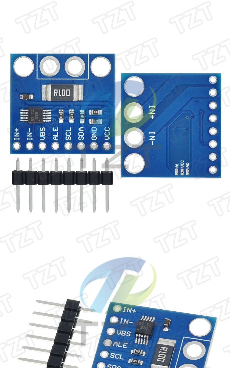 GREATZT INA226 IIC I2C-Schnittstelle Bidirektionales Strom-/Leistungsüberwachungssensormodul für Arduino – Detail 3