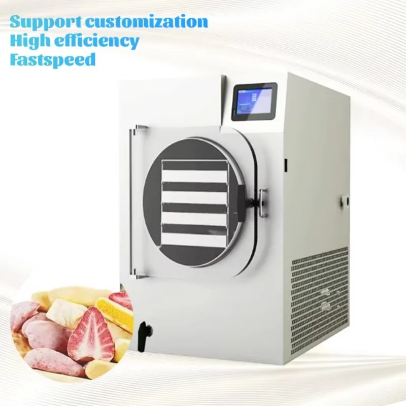 Factory Price Home Use Food Fruit Lyophilizer Freeze Drying Machine Small Vacuum Freeze Dryer Hot