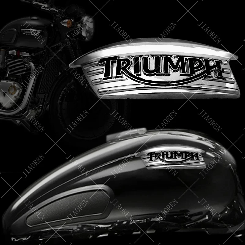 3D Triumph Sticker Motorcycle Tank Logo Tiger Street Triple Bonneville Speedmaster Creativity Decal