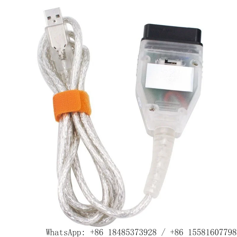K+CAN USB OBD Diagnostic Cable FT232RL with Switch Auto Fault Code Reading Programming Maintenance Interface Tool