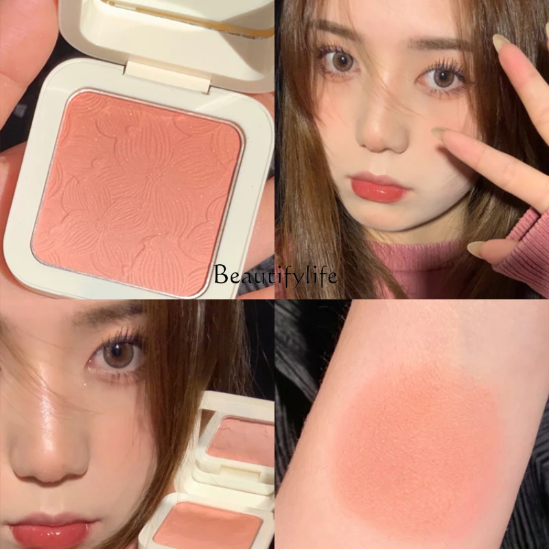 Gradient Blusher Plate Chin Purple Milk Apricot