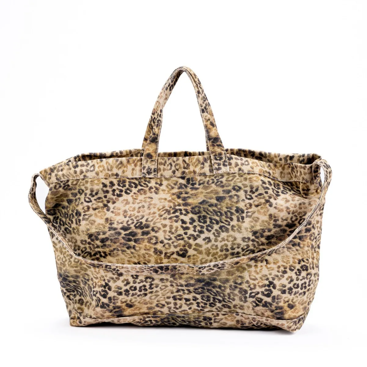 

Женская большая сумка с леопардовым принтом, большая милая холщовая сумка для покупок, модная сумка через плечо с животным узором для школы, колледжа и работы