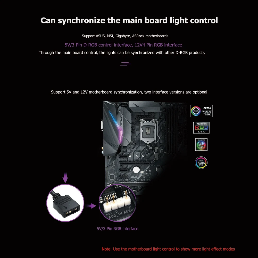 5 فولت 3PIN ARGB تمديد الفاصل محول الإلكترون جهاز كمبيوتر شخصي تمديد كابل 10 منافذ RGB مروحة محور جهاز كمبيوتر شخصي سطح المكتب
