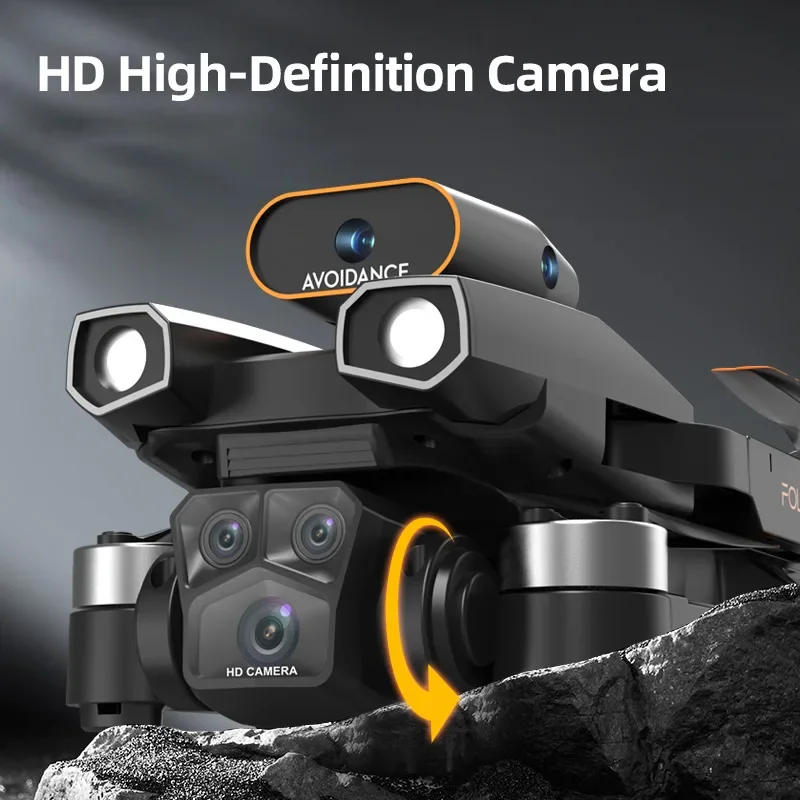 ブラシレスドローン 高画質4K空撮 四軸リモコン デュアルカメラ 障害物回避 ホバリング機能付き