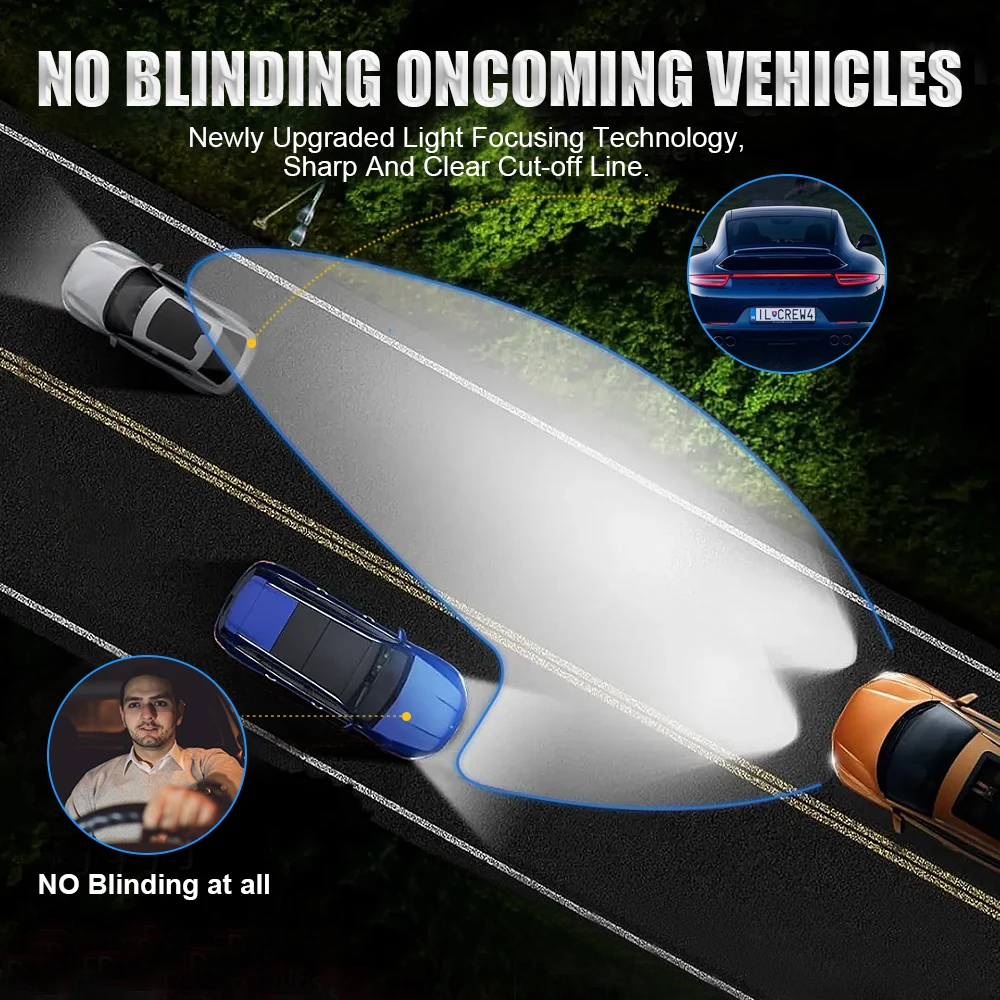 Drei Kupferrohr D1S D3S LED-Leuchten Auto-Scheinwerferlampen D2S D4S CANBUS 1500000LM Hochleistungs-Auto-Leuchten Turbo-Lampe Xenon HID